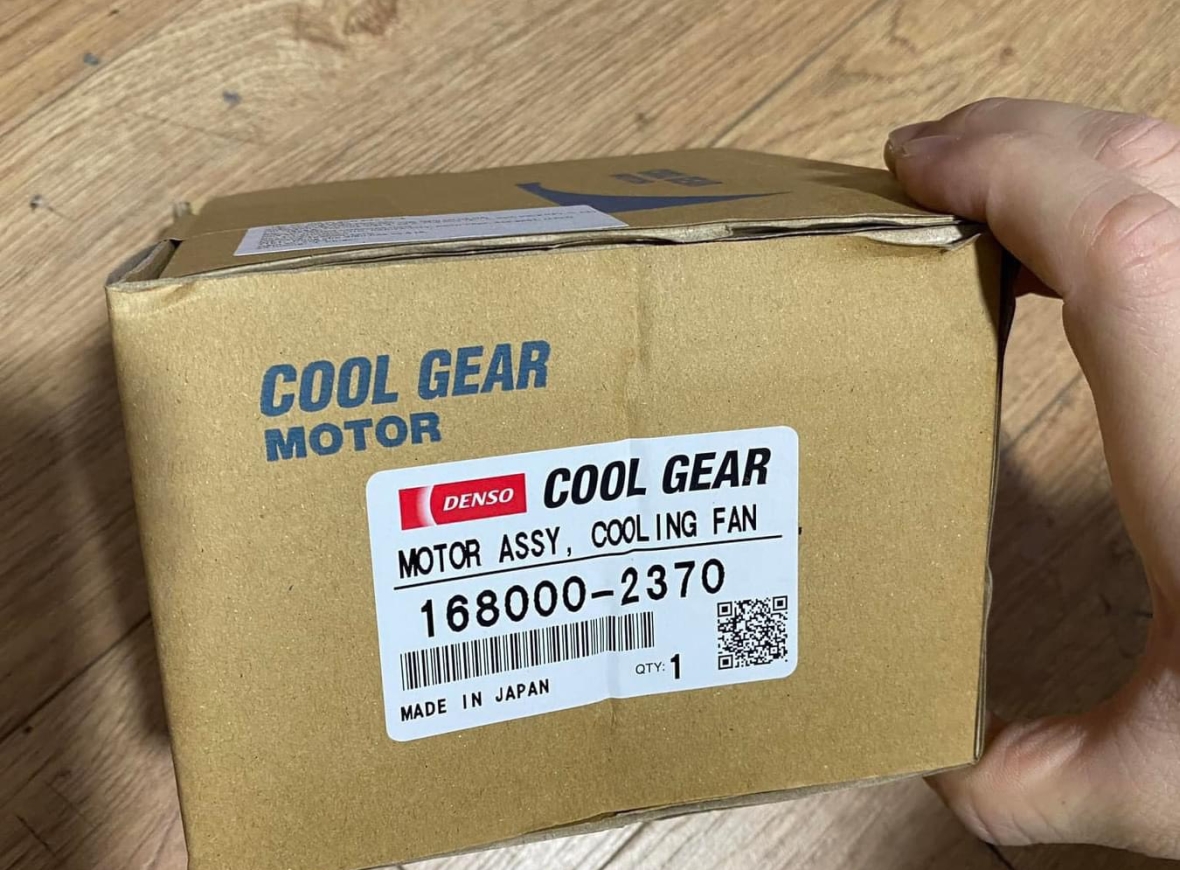 Quạt giàn nóng chính hãng DENSO dùng cho xe TOYOTA VIOS 2007-2024