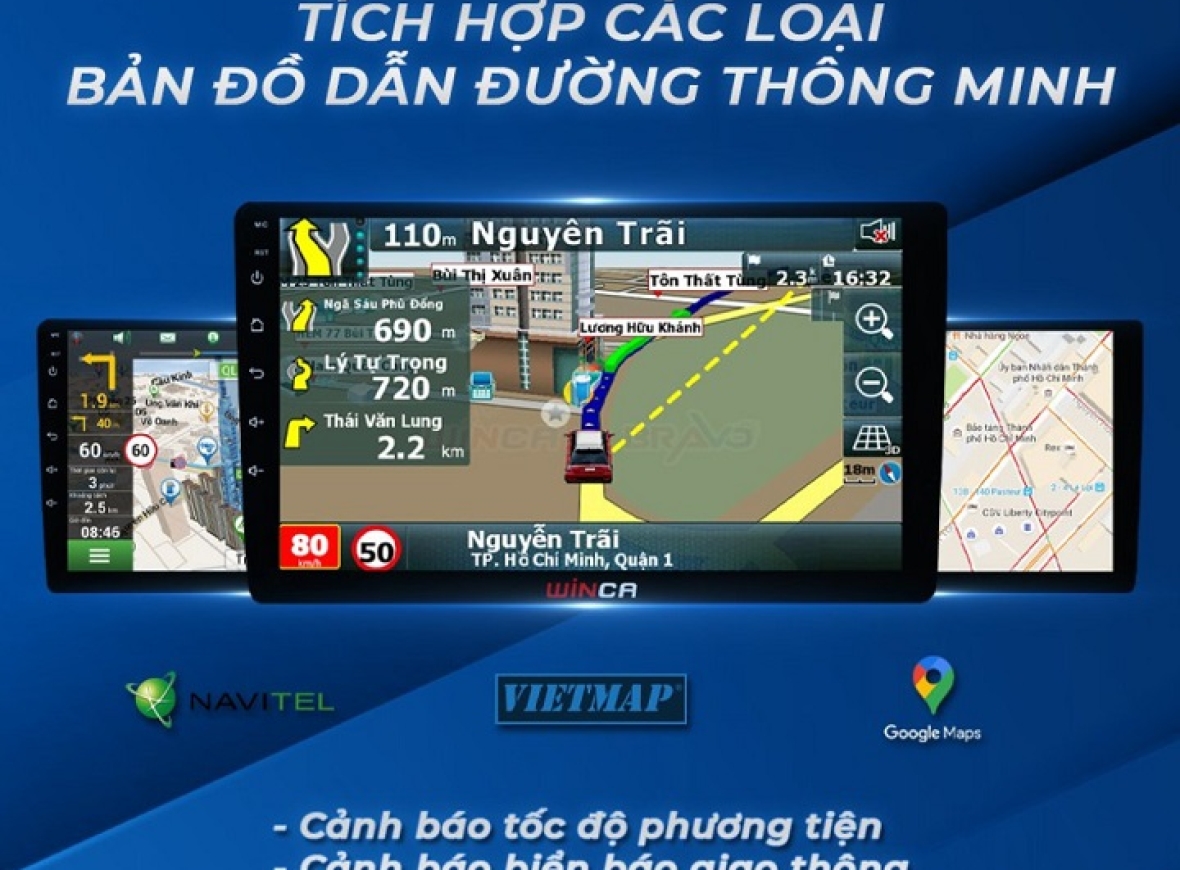 Màn Hình DVD Android Ô Tô Winca S170+ Pro 360
