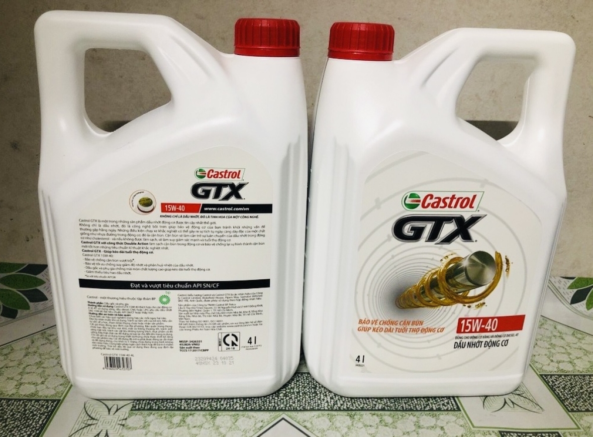 CASTROL GTX 15W40 SN/CF